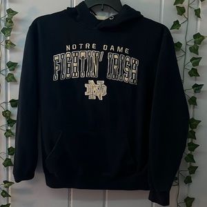 Navy blue Norte Dame hoodie